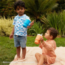 Infantino - My 1St Tumbler - Soft Silicone 9 Oz, Creamsicle Image 7