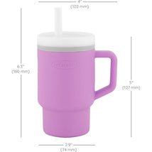 Infantino - My 1St Tumbler - Soft Silicone 9 Oz, Lilac Image 2