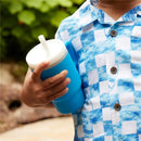 Infantino - My 1St Tumbler - Soft Silicone 9 Oz, Ocean Image 4