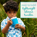 Infantino - My 1St Tumbler - Soft Silicone 9 Oz, Ocean Image 8