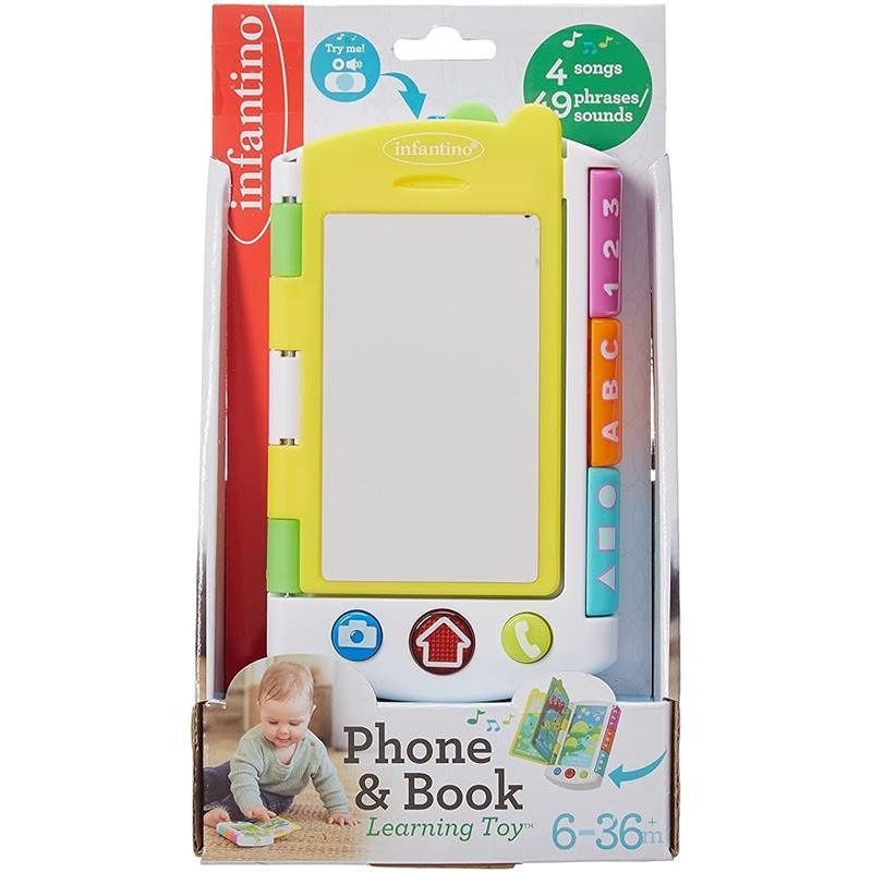 Infantino - Phone & Book Learning Toy Image 3