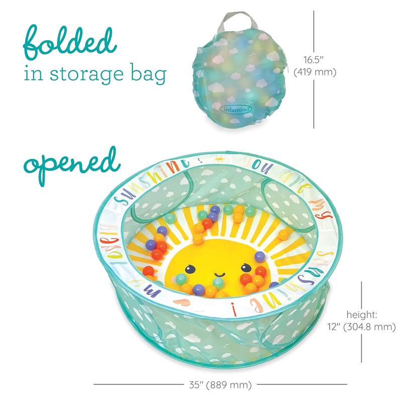 Infantino - Pop-Up Ball Pit Image 2