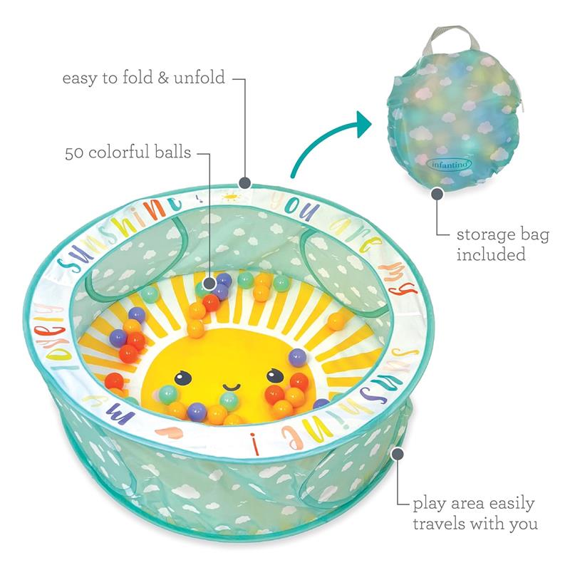 Infantino - Pop-Up Ball Pit Image 6