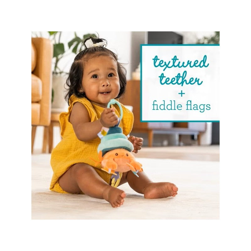 Infantino Pull & Shake Jittery Pal - Cricket the Crab Image 3