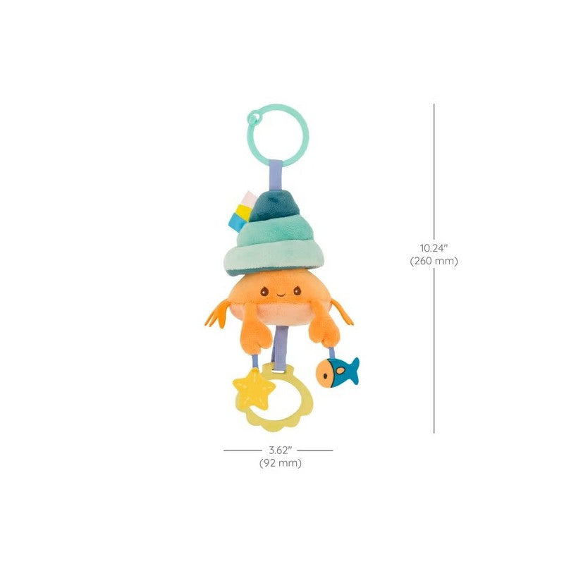 Infantino Pull & Shake Jittery Pal - Cricket the Crab Image 6