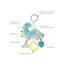 Infantino Pull & Shake Jittery Pal - Dino Image 4