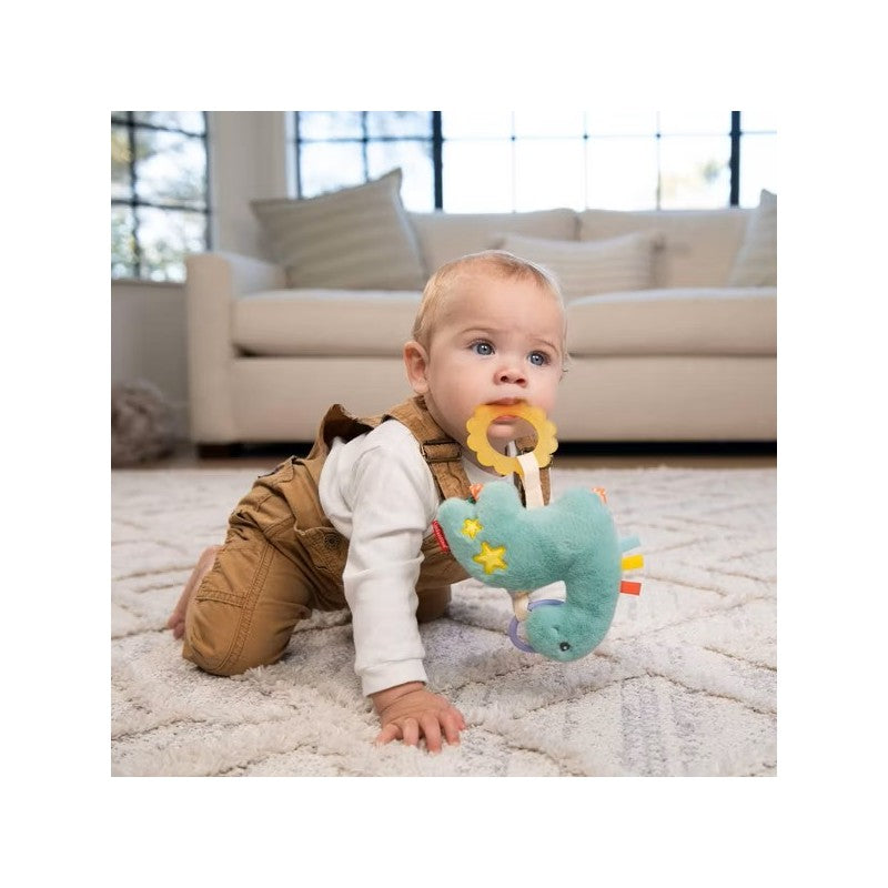 Infantino Pull & Shake Jittery Pal - Dino Image 6