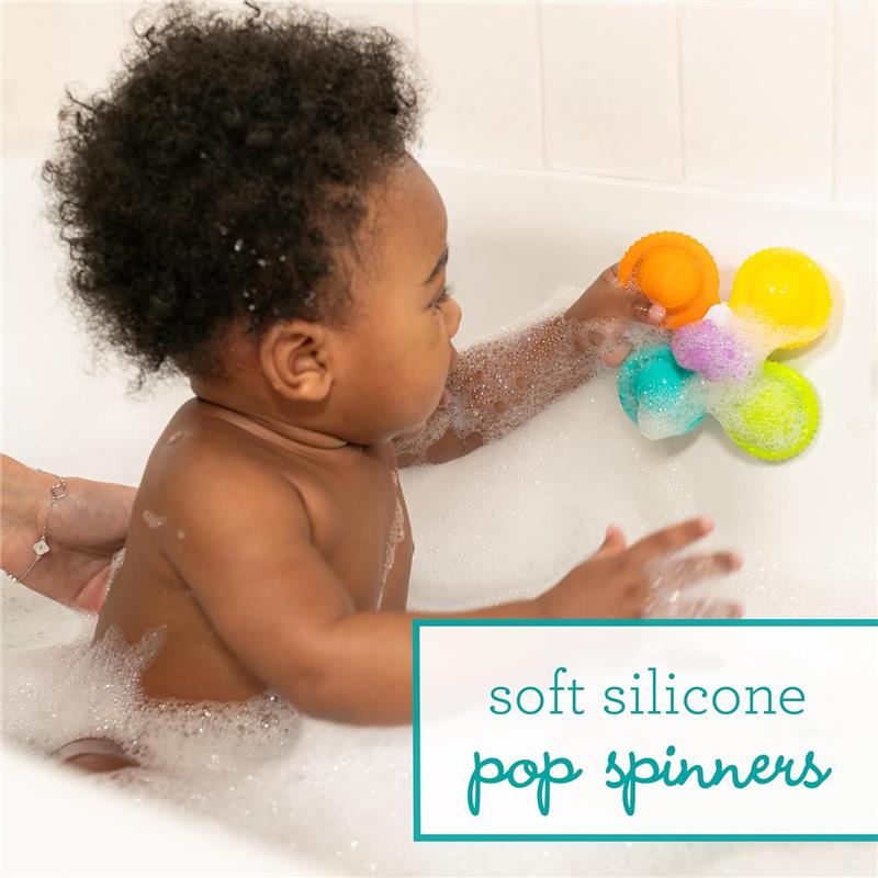 Infantino - Silicone Bath Pop Spinners Image 5