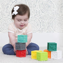 Infantino Squeeze & Stack Block Set, Multicolor Image 3