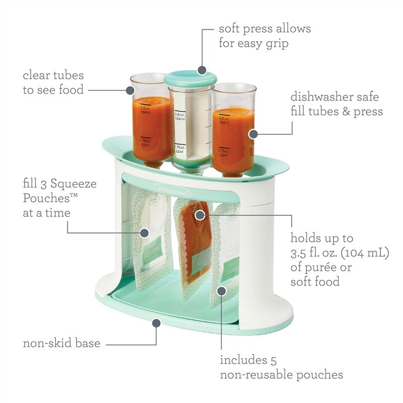 Infantino Squeeze Station - Blue Image 3