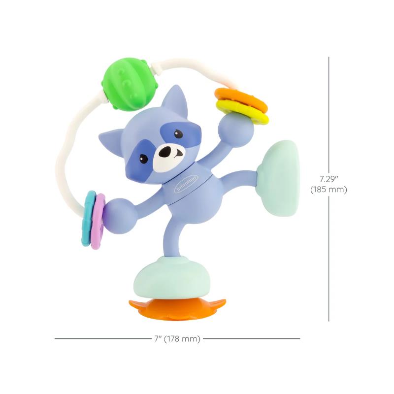 Infantino - Stick & Spin Pal, Raccoon Image 5