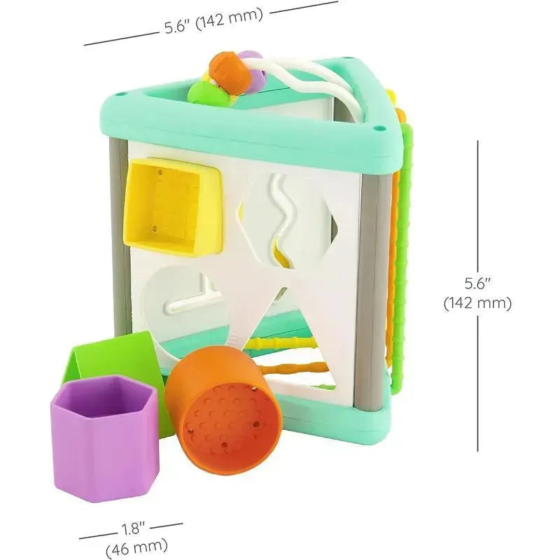 Infantino - Wee Wild Ones - Activity Triangle & Shape Sorter Image 3