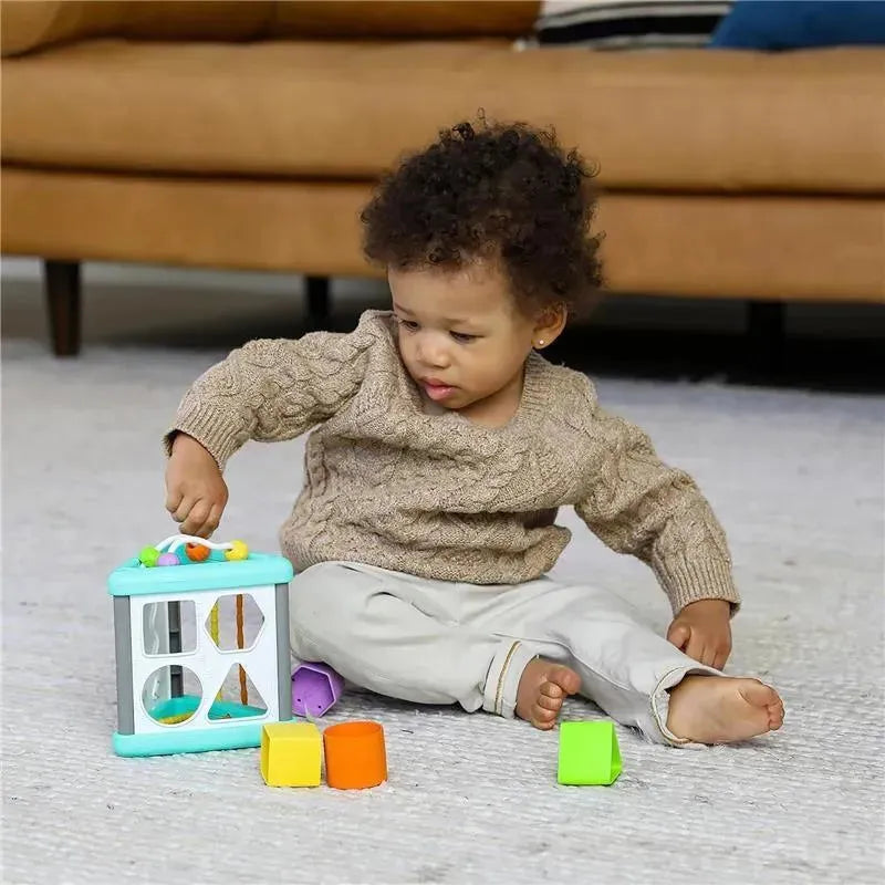 Infantino - Wee Wild Ones - Activity Triangle & Shape Sorter Image 4