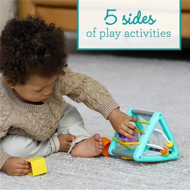 Infantino - Wee Wild Ones - Activity Triangle & Shape Sorter Image 7