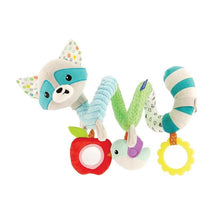 Infantino - Wee Wild Ones - Spiral Activity Toy, Raccoon Image 1