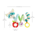 Infantino - Wee Wild Ones - Spiral Activity Toy, Raccoon Image 5