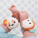 Infantino Wrist Rattles Monkey & Panda, Multicolor Image 3