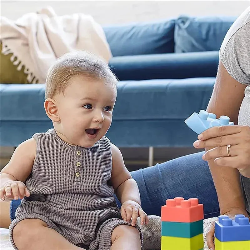 Infantino - Wwo Super Soft 1St Building Blocks Image 6