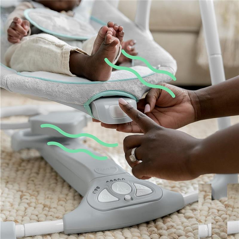 Ingenuity - ConvertMe 2-in-1 Compact Portable Automatic Baby Swing & Infant Seat, Wimberly Image 7