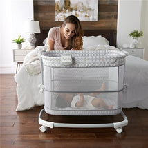 Ingenuity - Dream & Grow Bedside Baby Bassinet Adjustable Height Crib, Dalton Image 3