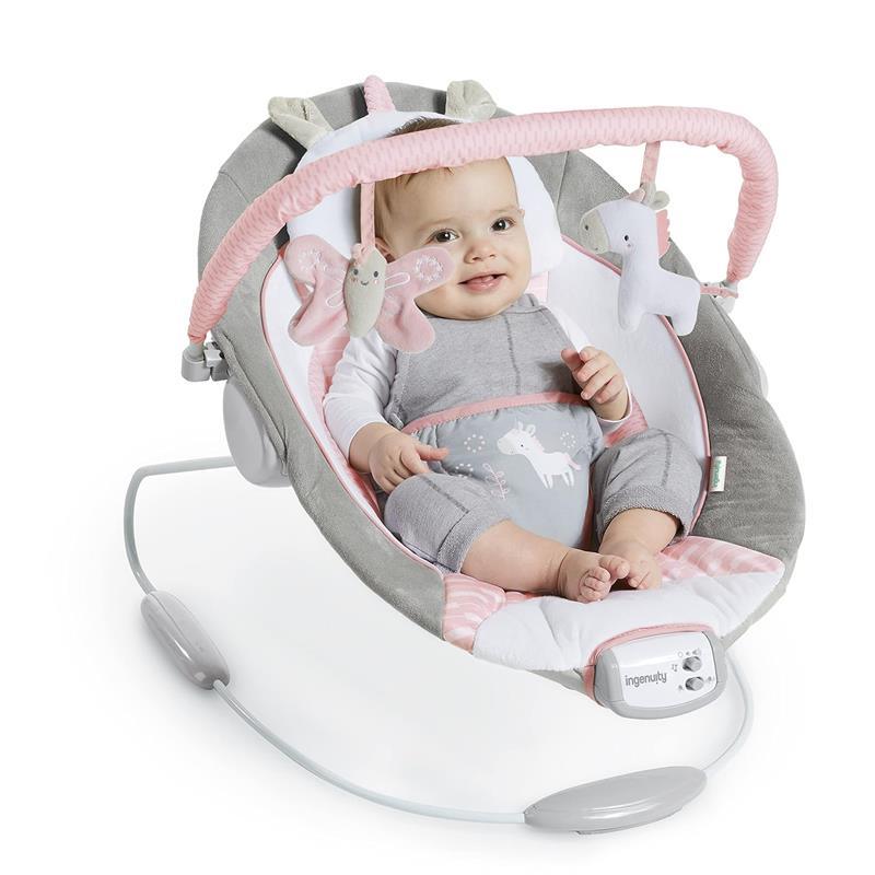 Ingenuity - Soothing Baby Bouncer Infant Seat with Vibrations Image 7