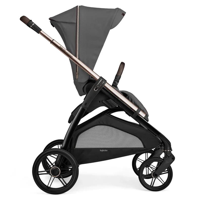 Inglesina Aptica Complete Stroller + Bassinet + Stand, Velvet Gray Image 3