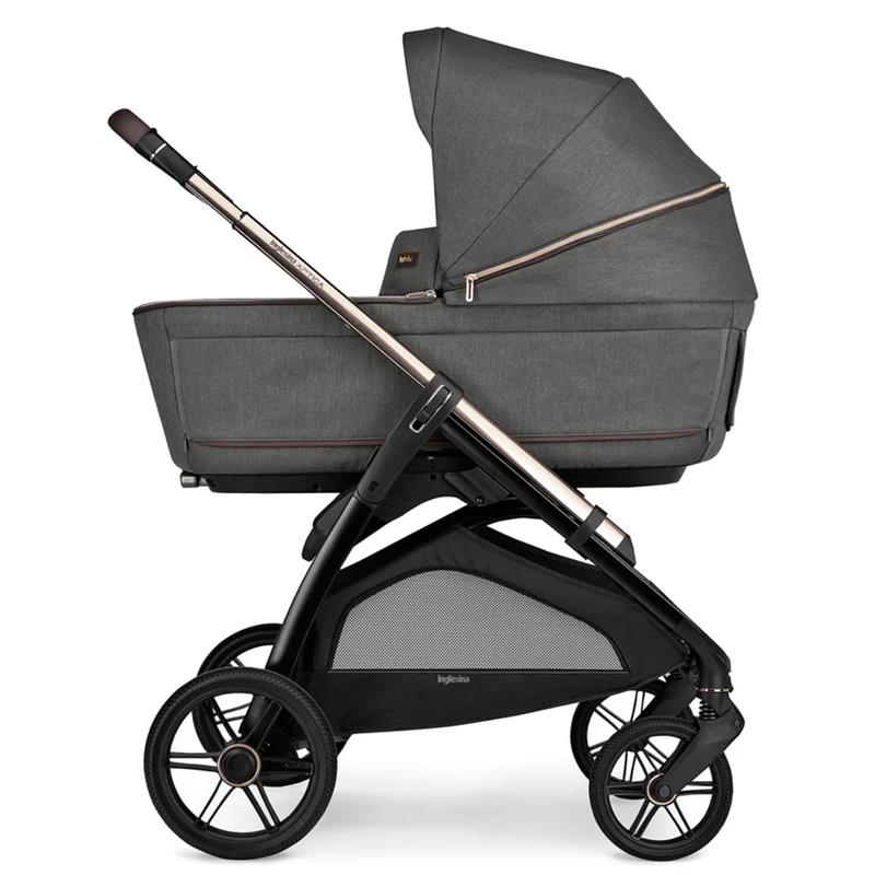 Inglesina Aptica Complete Stroller + Bassinet + Stand, Velvet Gray Image 7