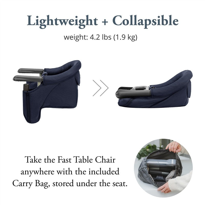 Inglesina Fast Table Chair - Navy Image 4