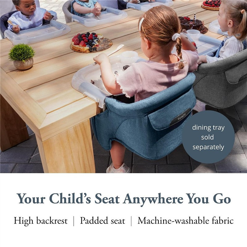 Inglesina Fast Table Chair - Slate Blue Melange Image 2