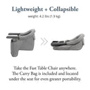 Inglesina Fast Table Chair - Stone Gray Melange Image 4