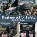 Inglesina - Quid³ Compact Lightweight Stroller, Cosmic Black Image 9