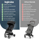 Inglesina - Quid³ Compact Lightweight Stroller, Lunar Beige Image 5