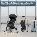 Inglesina - Quid³ Compact Lightweight Stroller, Lunar Beige Image 8