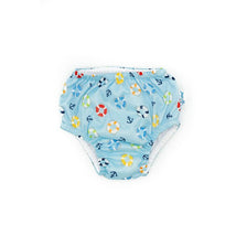 Iplay - Baby Boys Reusable Swim Diaper, Green Fish Image 1