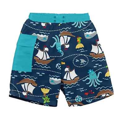 Iplay Baby Uv Protection Sun Pants, Navy Pirate Image 1