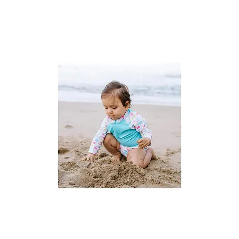 Iplay Baby - UV Protection Sun Shirt & Water Diaper Set,Rainbow Fish.