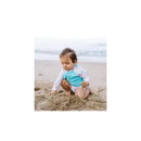 Iplay Baby - UV Protection Sun Shirt & Water Diaper Set,Rainbow Fish.