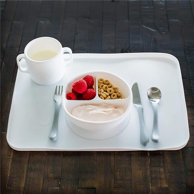 Iplay - Finger Food Platemat, White, 6M Image 3