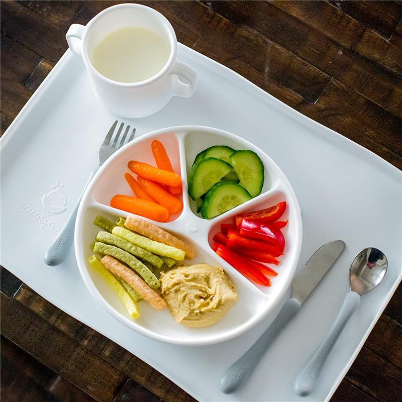 Iplay - Finger Food Platemat, White, 6M Image 9