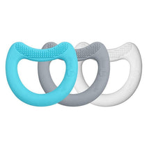 Iplay - First Teethers Made From Silicone (3Pk), Aqua Set 3 Mo+ Image 1