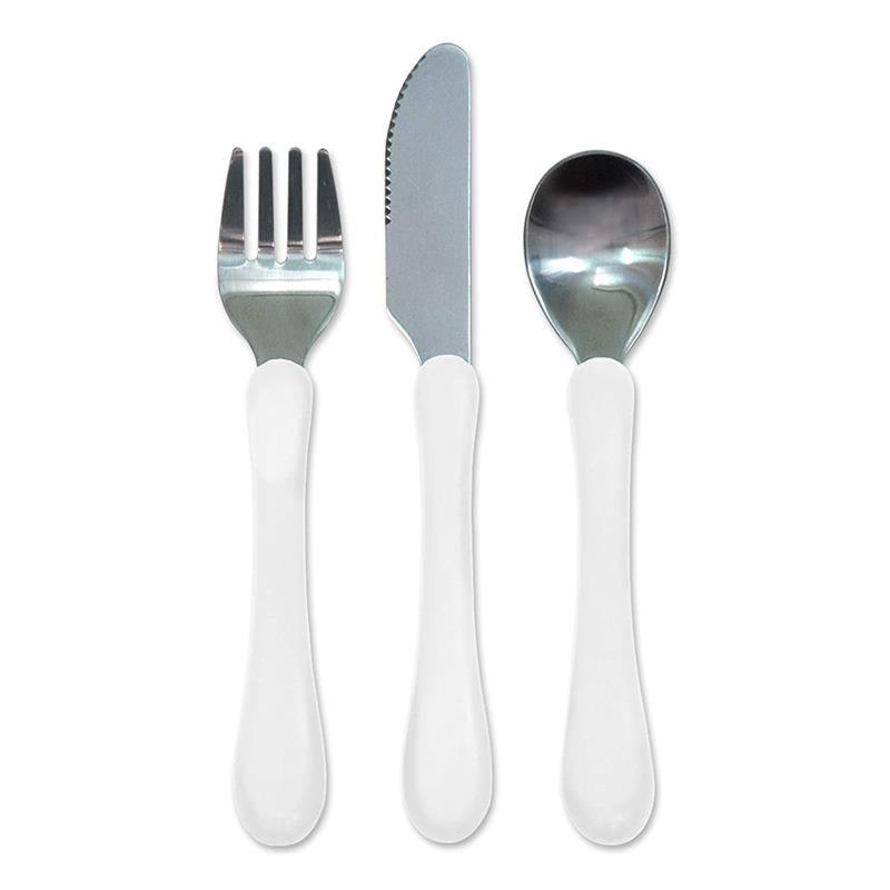 Iplay - Learning Cutlery Set, White, 12M Image 1