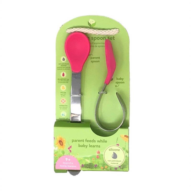 IPlay Learning Spoon Set - Pink Image 3