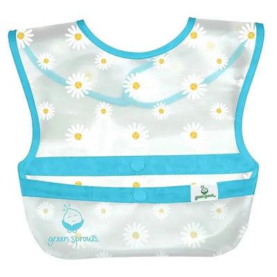 Iplay - Snap & Go Wipe-Off Bibs (3Pk), Pink Fruit Floral, 9-18 Months Image 2