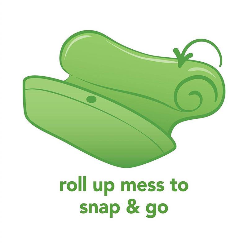 Iplay - Snap & Go Long Sleeve Bib, Green Safari Image 4
