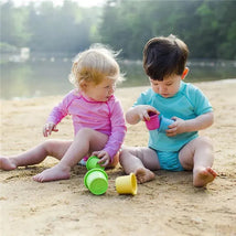 Iplay Snap Reusable Absorbent Swimsuit Diaper - Aqua Image 4