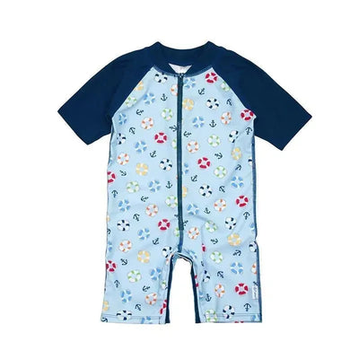 Iplay Swim Sunsuit Light Blue Lifesaver Image 1