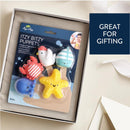 Itzy Ritzy - 5Pk Bath Finger Puppets Set, Seaside Image 6