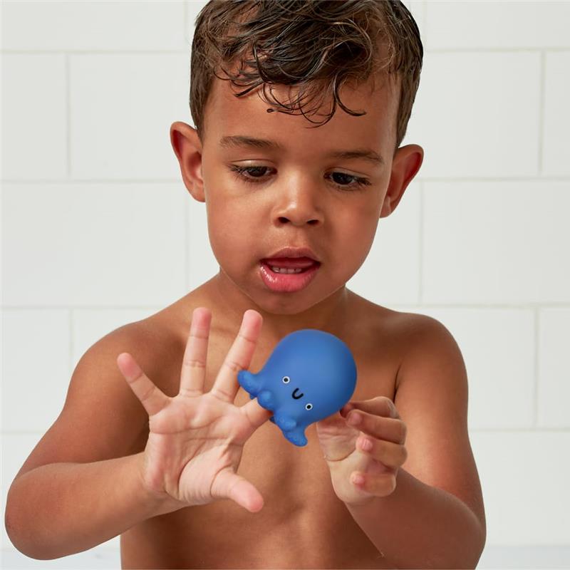 Itzy Ritzy - 5Pk Bath Finger Puppets Set, Seaside Image 7