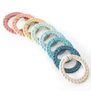 Itzy Ritzy - 8Pk Linking Ring Set Rainbow Image 2
