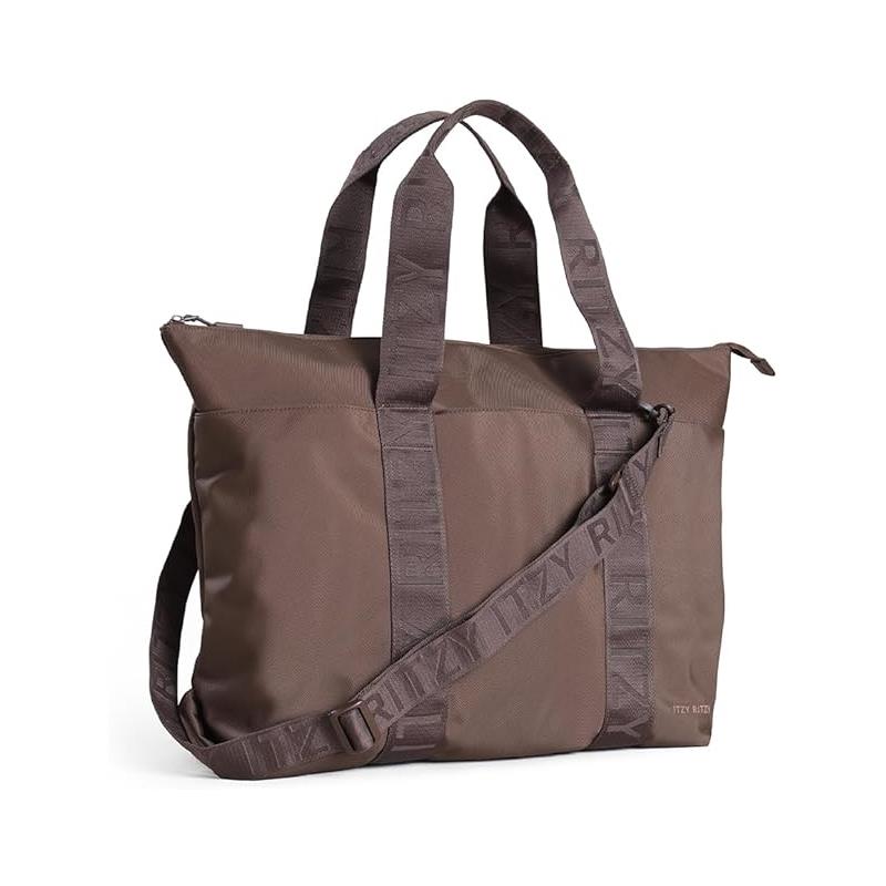 Itzy Ritzy - Belong All-In-Tote, Multipurpose Weekender Tote, Mocha Image 7